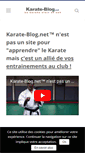 Mobile Screenshot of karate-blog.net